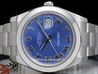 Rolex Datejust II 116300 Oyster Quadrante Blu Romani